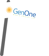 GenOne Media Group Logo on flag
