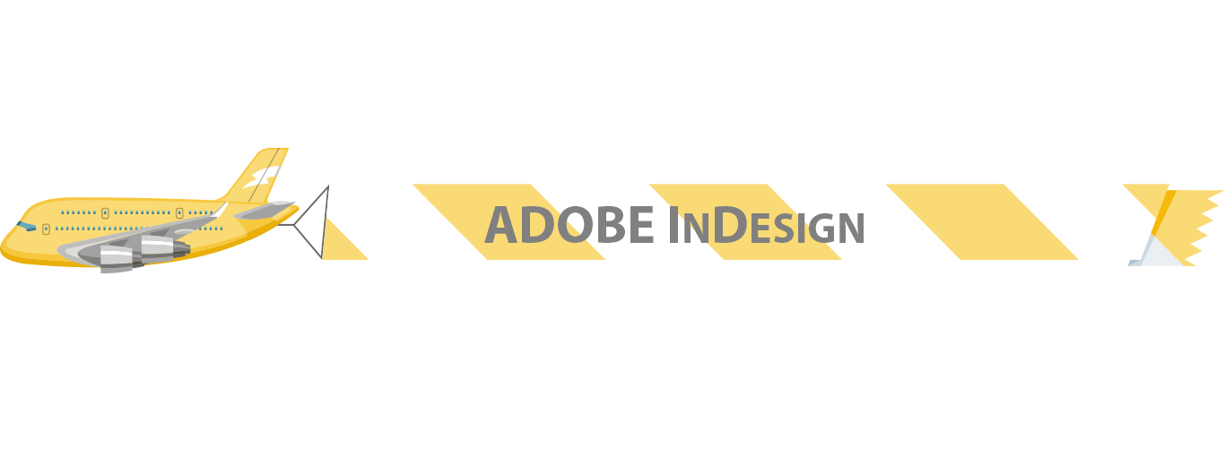 Plane displaying Adobe Illustrator